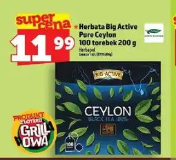 Topaz Herbata Big Active Pure Ceylon oferta