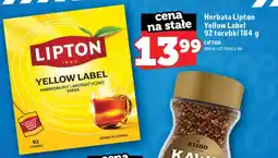 Topaz Herbata Lipton Yellow Label 92 torebki oferta