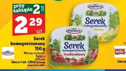 Topaz Serek homogenizowany truskawkowy Piątnica oferta