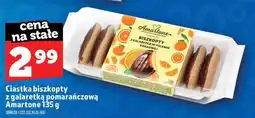 Topaz Ciastka biszkopty z galaretką pomarańczową Amartone oferta