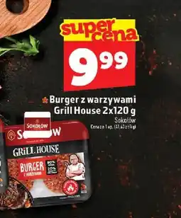 Topaz Burger z warzywami Grill House Sokołów 2-pak oferta