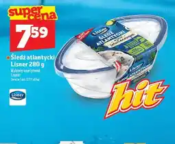 Topaz Śledź atlantycki w sosie śmietanowym Lisner oferta