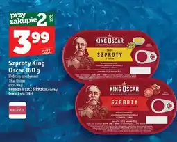 Topaz Szproty w oleju King Oscar oferta