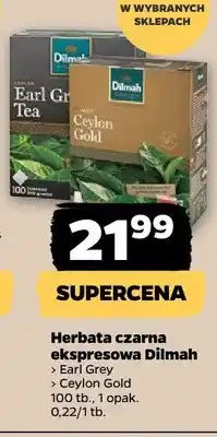 Netto Herbata czarna ekspresowa Dilmah Earl Grey oferta