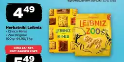 Netto Herbatniki Leibniz Choco Minis oferta