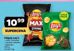Netto Chipsy Lay's MAX Strong chilli i limonka oferta