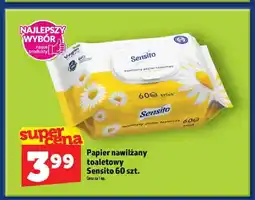 Topaz Papier nawilżany toaletowy Sensito oferta