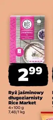 Netto Ryż jaśminowy długoziarnisty Rice Market 4-pak oferta