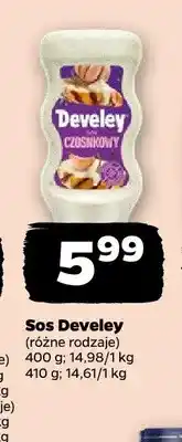 Netto Sos czosnkowy Develey oferta