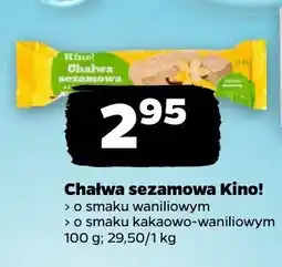 Netto Chałwa sezamowa Kino! o smaku waniliowym oferta