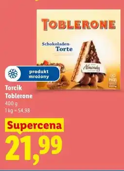 Lidl Torcik Toblerone oferta