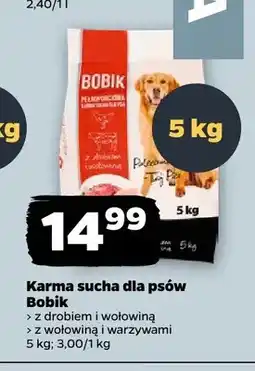 Netto Karma sucha dla psów z wołowiną i warzywami Bobik oferta