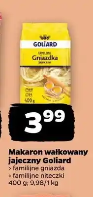 Netto Makaron wałkowany jajeczny Goliard familijne gniazda oferta