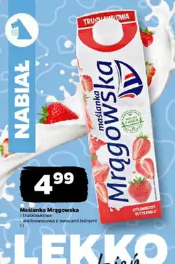 Netto Maślanka Mrągowska truskawkowa oferta