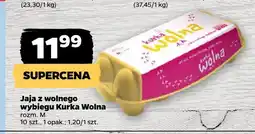 Netto Jaja z wolnego wybiegu Kurka Wolna rozm. M oferta
