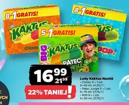 Netto Lody Kaktus Classic Nestlé 9-pak oferta