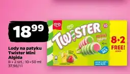 Netto Lody na patyku Twister Mini Algida 10-pak oferta