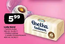 Netto Lody Tartufo Kulka Koral oferta