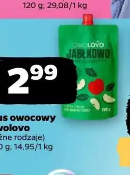 Netto Mus owocowy Owolovo jabłkowo oferta