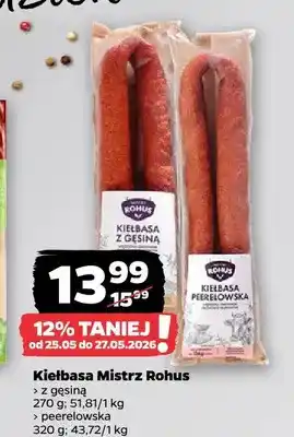 Netto Kiełbasa z gęsiną Mistrz Rohus oferta