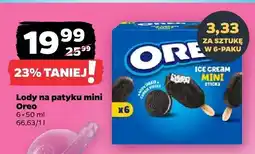 Netto Lody na patyku mini Oreo 6-pak oferta