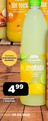 Netto Lemoniada cytryna limonka z Zieleniaka oferta