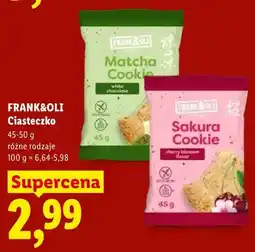 Lidl Ciasteczko FRANK&OLI Sakura Cookie oferta