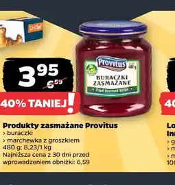Netto Produkty zasmażane Provitus buraczki oferta
