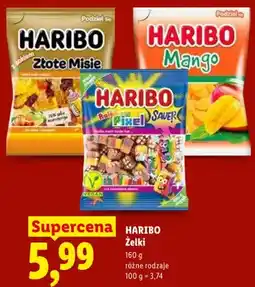 Lidl Żelki HARIBO Mango oferta