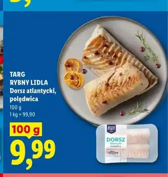 Lidl Dorsz atlantycki polędwica Targ Rybny Lidla oferta