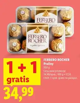 Lidl Praliny FERRERO ROCHER oferta