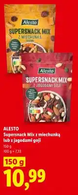 Lidl Supersnack Mix z jagodami goji Alesto oferta