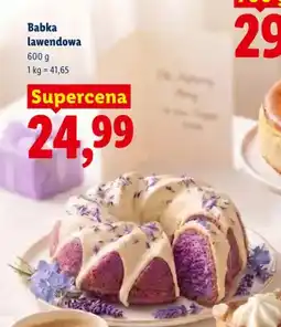 Lidl Babka lawendowa oferta