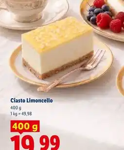 Lidl Ciasto Limoncello oferta
