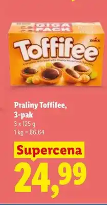 Lidl Praliny Toffifee 3-pak oferta