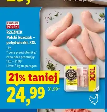Lidl Polski kurczak - polędwiczki XXL Rzeźnik oferta