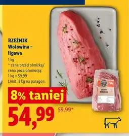 Lidl Wołowina ligawa RZEŹNIK oferta