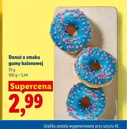 Lidl Donut o smaku gumy balonowej oferta