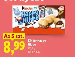 Lidl Kinder Happy Hippo 5-pak oferta