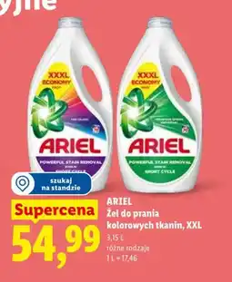 Lidl Żel do prania Ariel Color XXL oferta