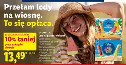 Lidl Lody na patyku Gelatelli Sea Adventure wielopak oferta