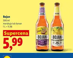 Lidl Piwo Bojan marakuja oferta