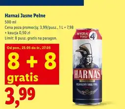 Lidl Piwo Harnaś Jasne Pełne oferta