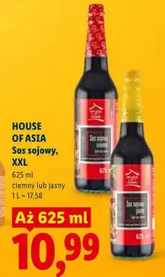 Lidl Sos sojowy ciemny XXL HOUSE OF ASIA oferta