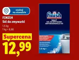 Lidl Sól do zmywarki Finish oferta