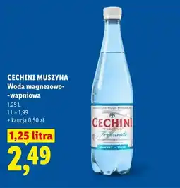 Lidl Woda magnezowo-wapniowa Cechini Muszyna oferta