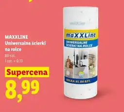 Lidl Uniwersalne ścierki na rolce Maxxline oferta