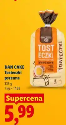 Lidl Tosteczki pszenne DAN CAKE oferta