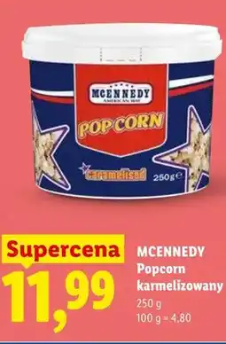 Lidl Popcorn karmelizowany MCENNEDY oferta