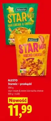 Lidl Starmix - przekąski sour cream & onion Alesto oferta
